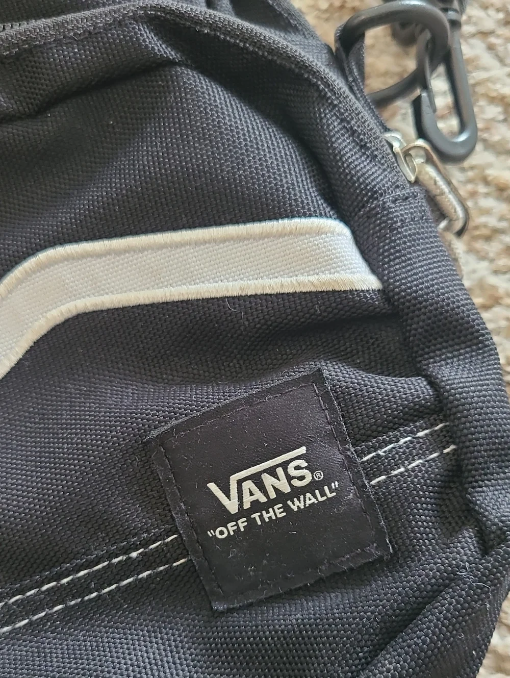 Vans Black Crossbody Shoulder Bag